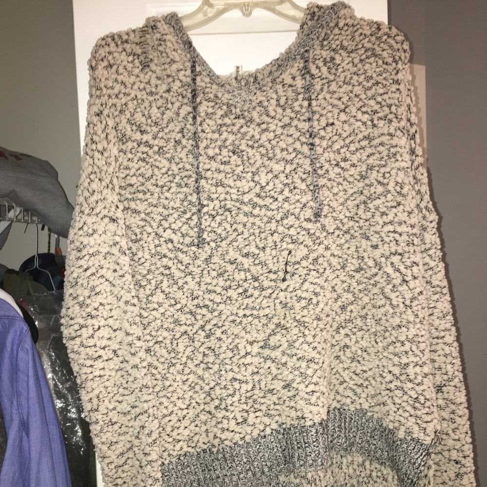 Popcorn sweater.